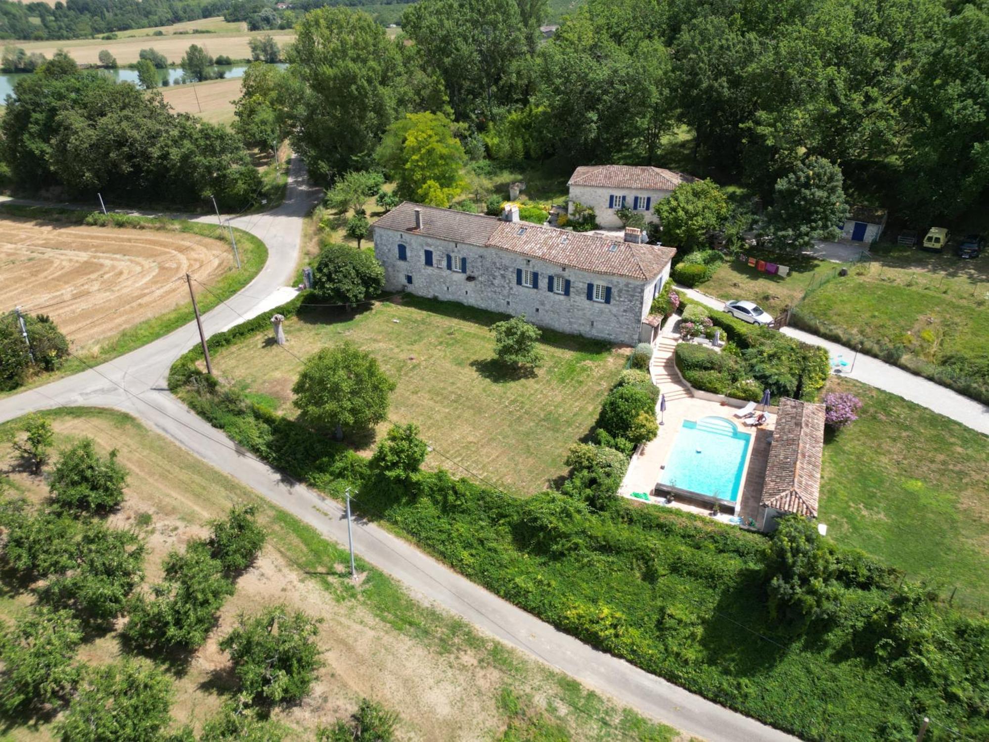 Bergerie Le Vieux Manoir Apartment Valeilles Екстериор снимка